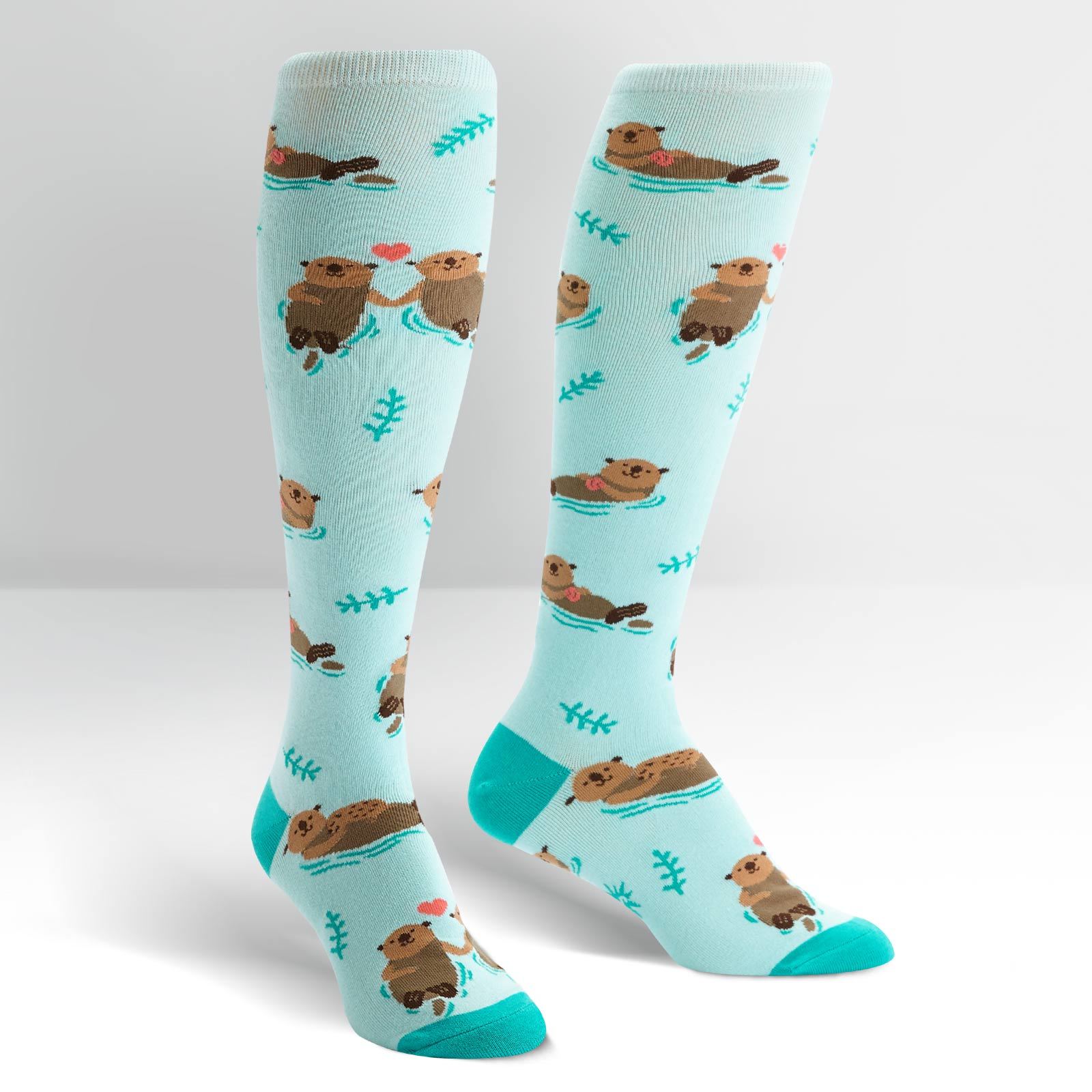 SOCK it to Me: Women's - My Otter Half Knee High Socks