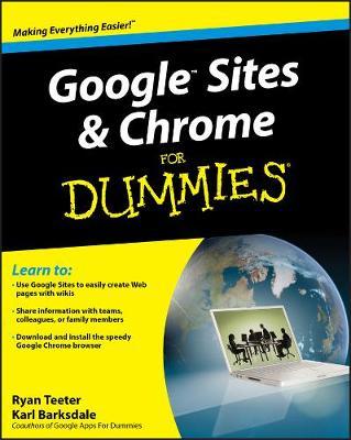 Google Sites and Chrome For Dummies by Ryan Teeter image