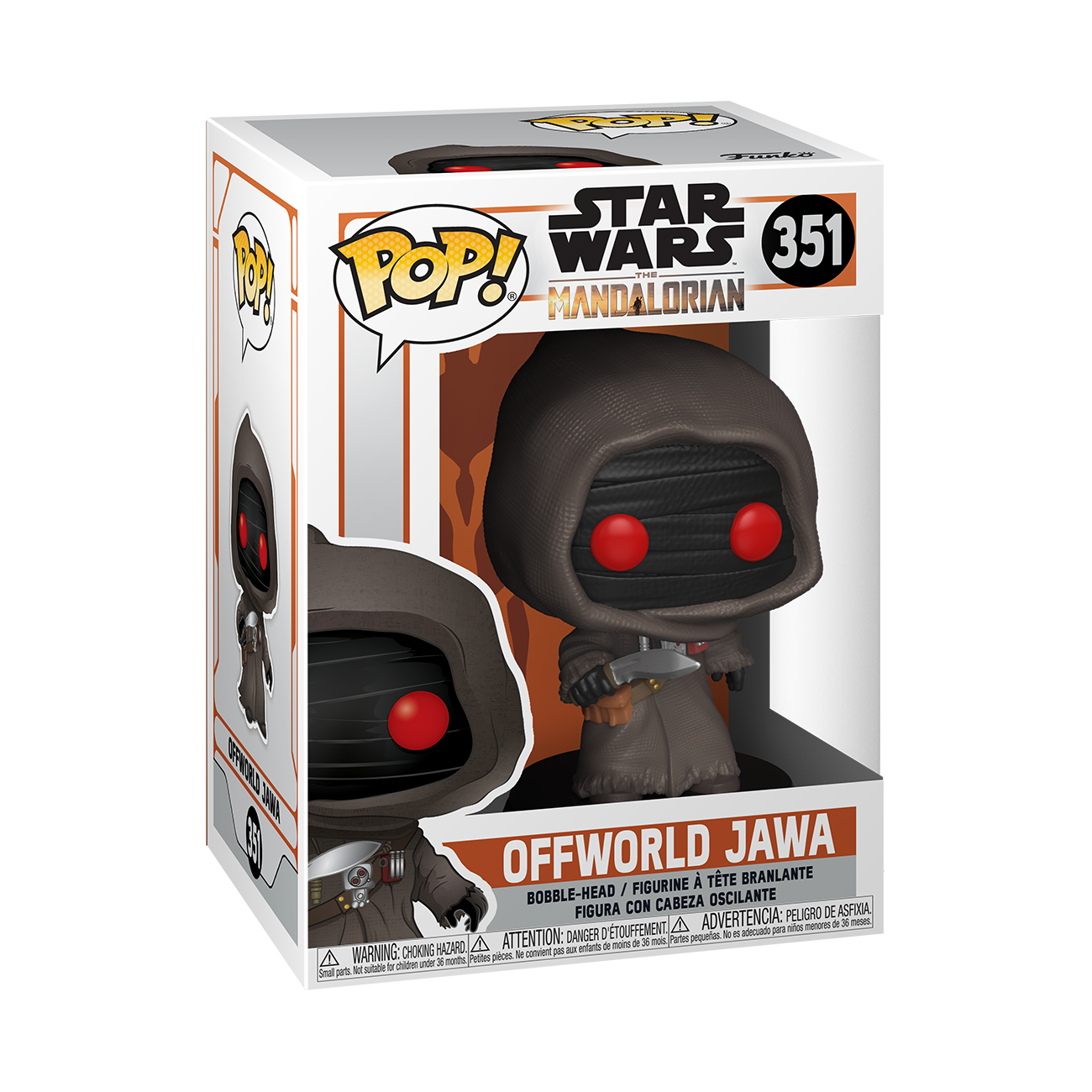 Star Wars: The Mandalorian - Offworld Jawa Pop! Vinyl Figure image