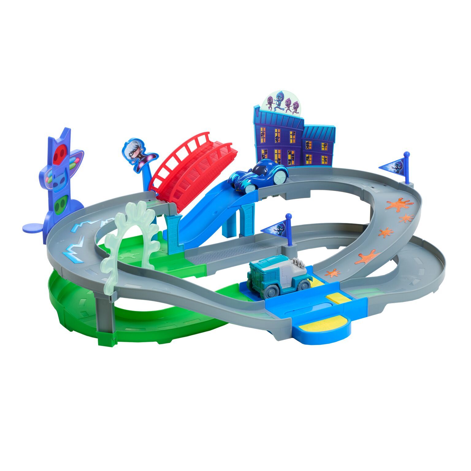 Buy PJ Masks RevNRumblers Track Playset at Mighty Ape NZ