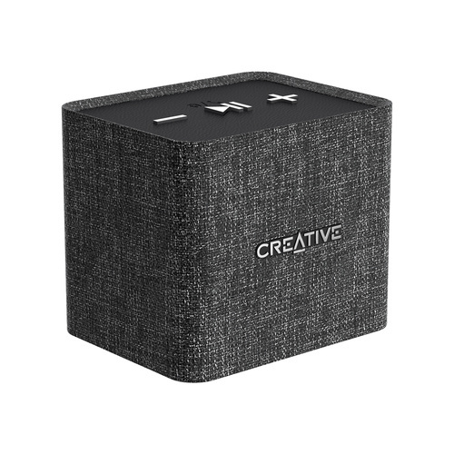 Creative Nuno Micro Designer Cloth Bluetooth Speaker - Black image