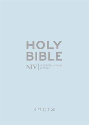NIV Pocket Pastel Blue Soft-tone Bible by New International Version image