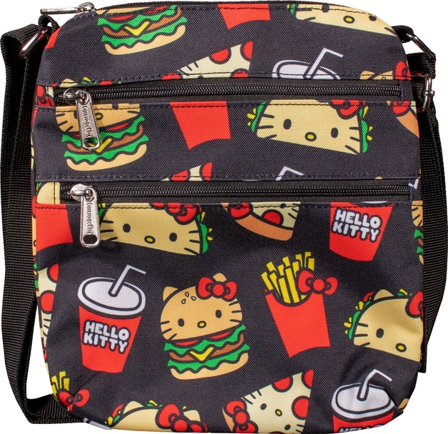 Loungefly Sanrio Hello Kitty Snacks Passport Bag at Mighty Ape Australia