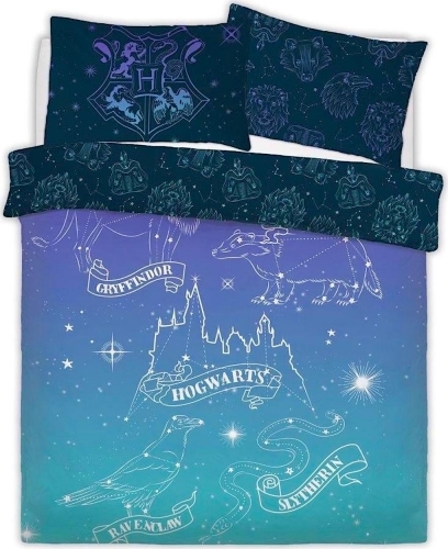 Harry Potter: Reversible Duvet Cover Bedding Set - Celestial Magic (Double) image