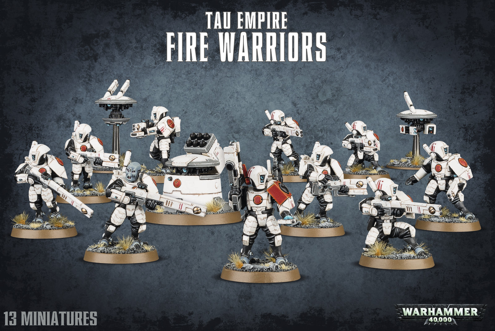 Warhammer 40,000 Tau Empire Fire Warriors / Breacher Team image