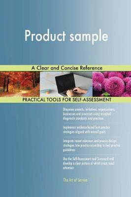 Product Sample a Clear and Concise Reference by Gerardus Blokdyk image