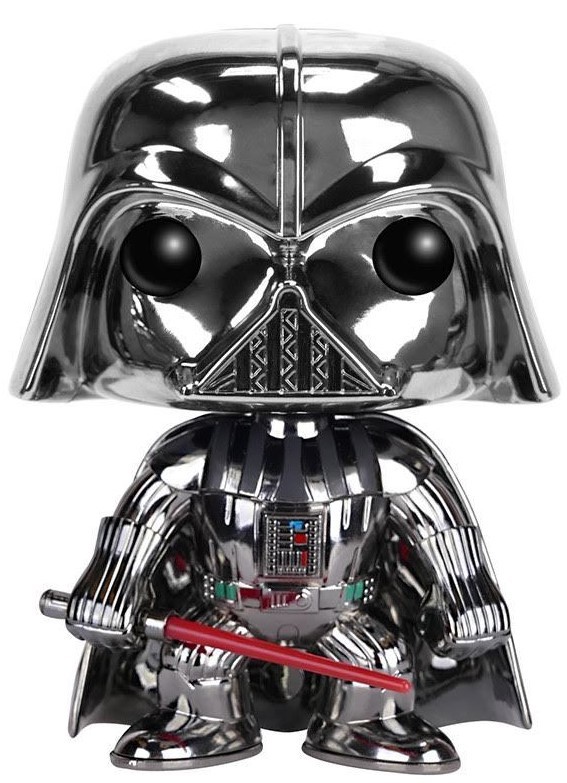 Star Wars - Darth Vader (Chrome) Pop! Vinyl Figure image