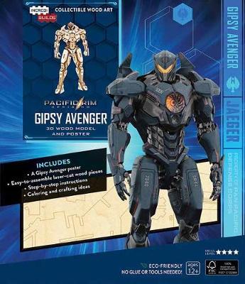 Incredibuilds: Pacific Rim Uprising: Gipsy Avenger 3D Wood Model And Poster image
