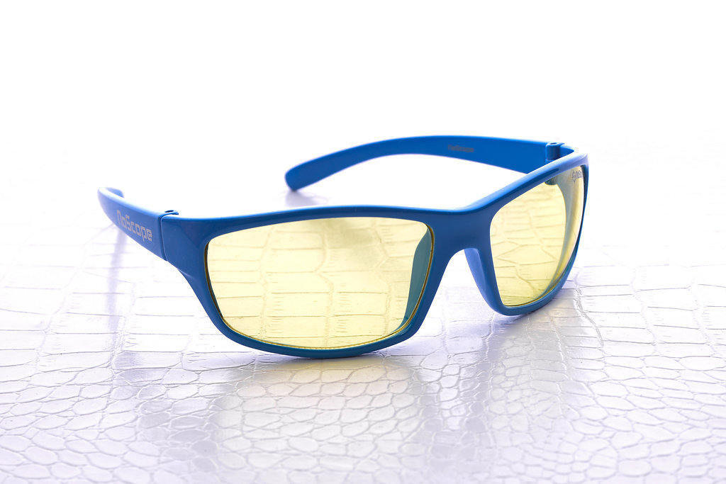 NoScope Minotaur Computer Gaming Glasses - Tsunami Blue for PC Games image