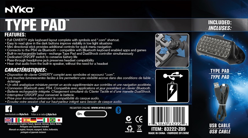 Nyko PS4 Type Pad for PS4 image