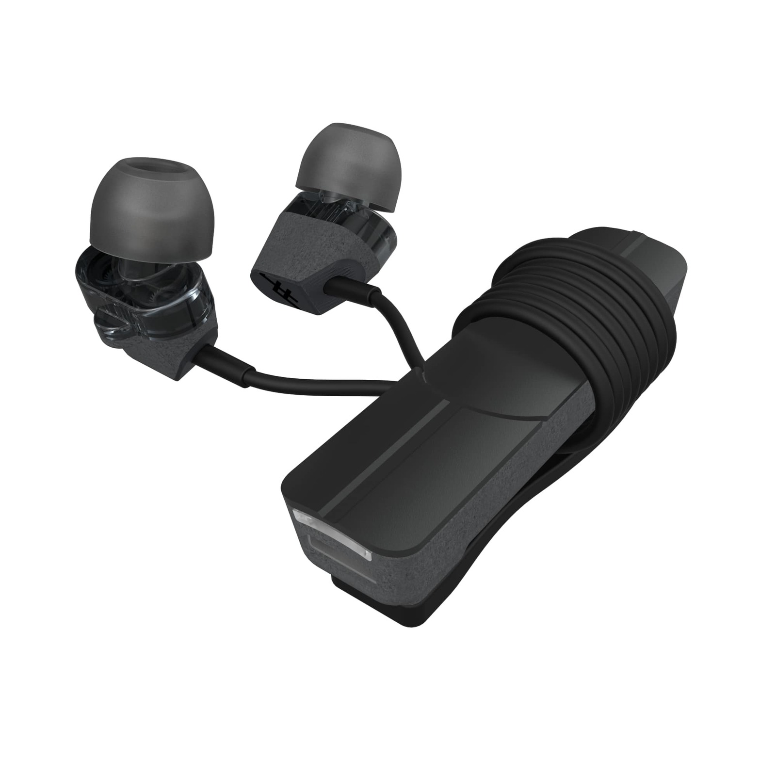 iFrogz: Impulse Duo - Dual Driver Wireless Earbuds - Charcoal/Black