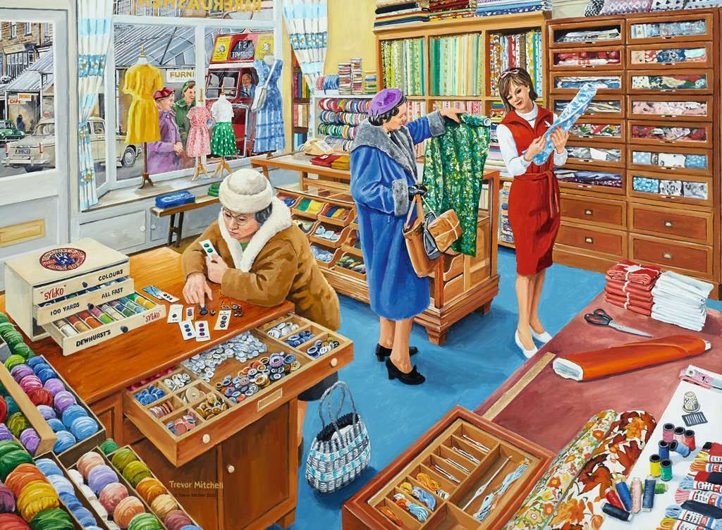 Ravensburger Jigsaw Puzzle The Haberdasher Board Game at Mighty