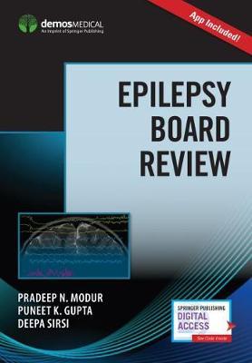 Epilepsy Board Review with App by Pradeep N. Modur image