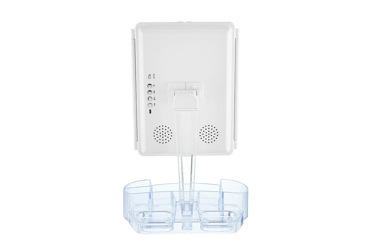 Buy Ovela Fold Out Hollywood Makeup Mirror + Makeup Storage (White) at