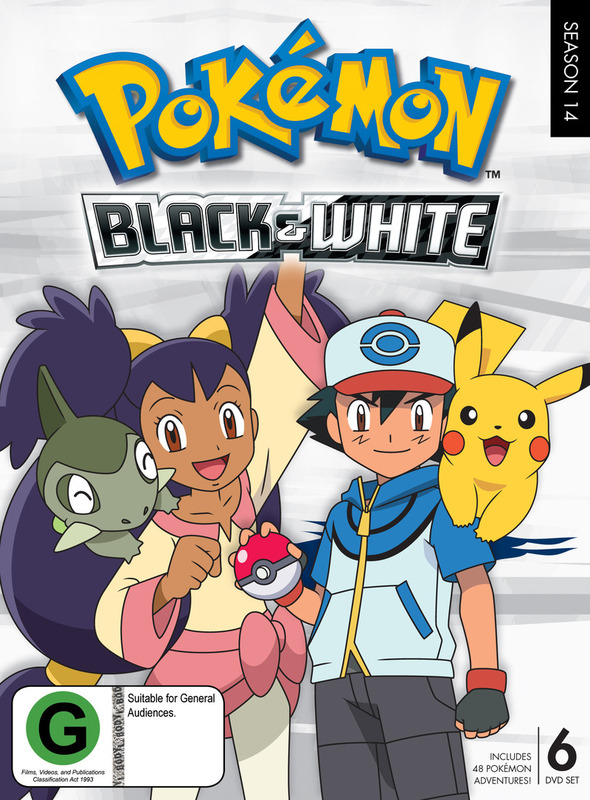 Pokemon Season 14: Black & White on DVD