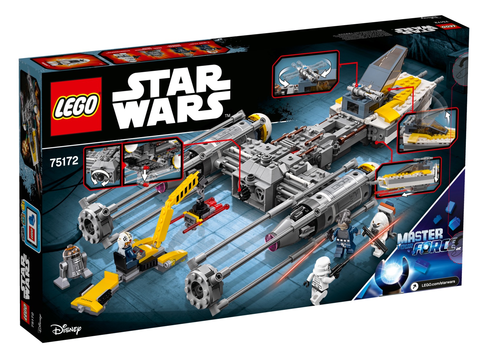 Buy LEGO Star Wars YWing Starfighter (75172) at Mighty Ape Australia