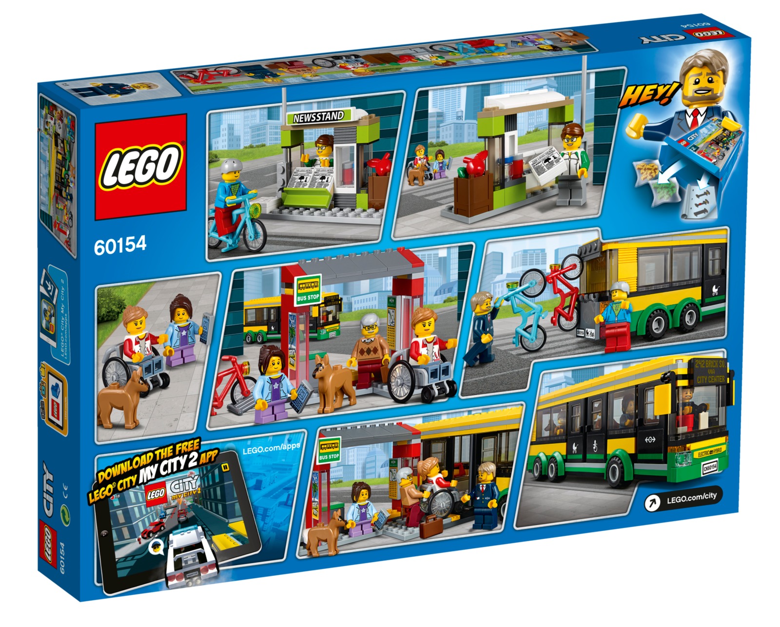 Buy LEGO City: Bus Station (60154) at Mighty Ape Australia