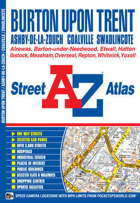 Burton on Trent Street Atlas by Geographers A-Z Map Company image
