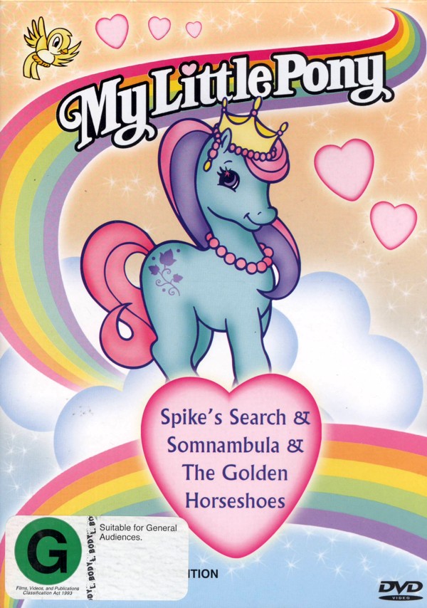 My Little Pony - Spike's Search/Somnambula/The Quest For The Golden Horseshoes on DVD image