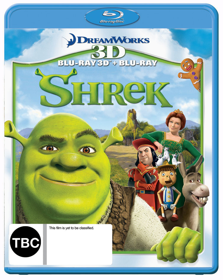 Shrek - 3D Combo on Blu-ray, 3D Blu-ray image