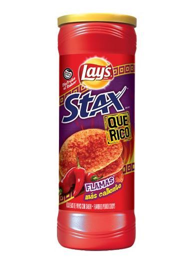Lay's Stax Flamas Mas Caleinte (155g) image