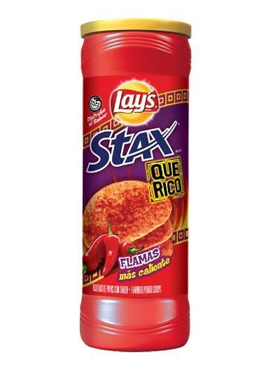 Lay's Stax Flamas Mas Caleinte (155g)