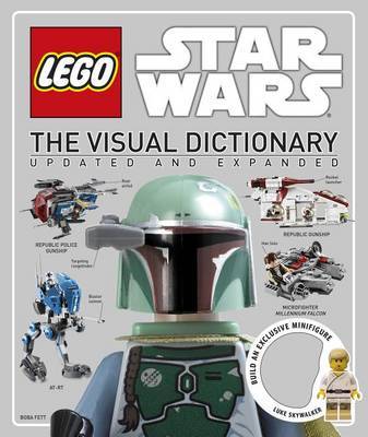 LEGO Star Wars: The Visual Dictionary (Updated and Expanded, incl Minifigure!) on Hardback by Dorling Kindersley