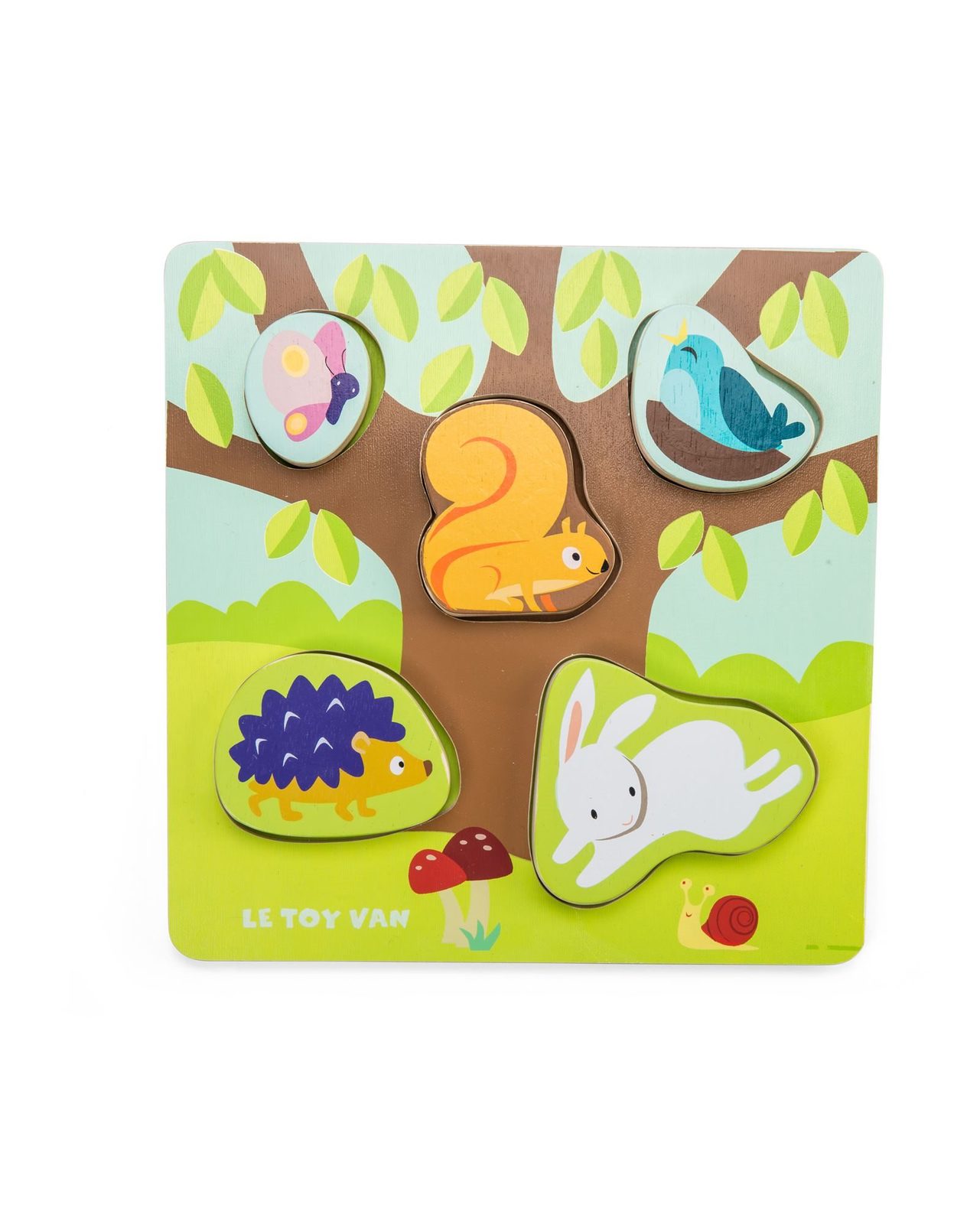 Le Toy Van: Petilou - Mama-Baby Counting Puzzle image