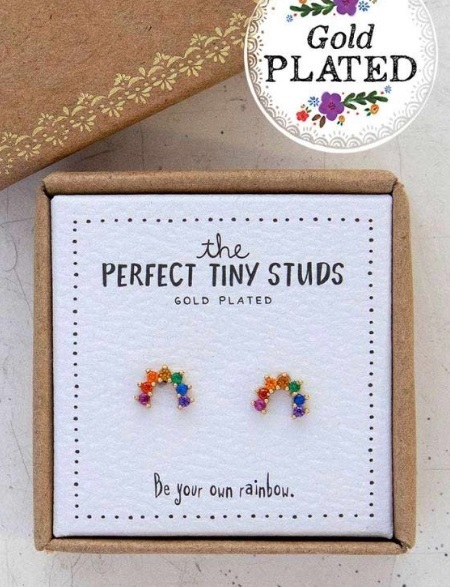 Perfect Tiny Studs - Rainbow image