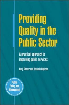 Providing Quality in the Public Sector by Lucy Gaster image