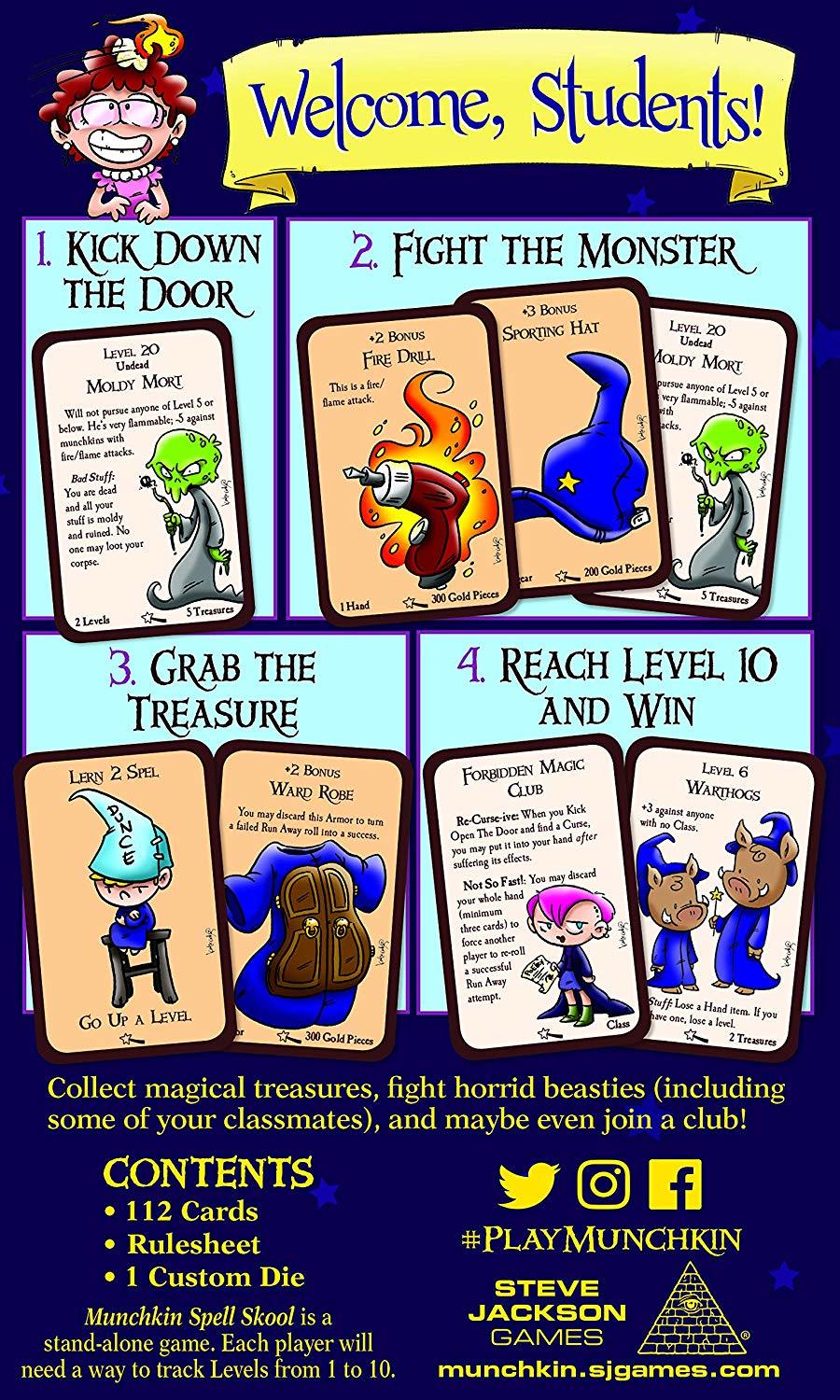 Munchkin: Spell Skool - Card Game image