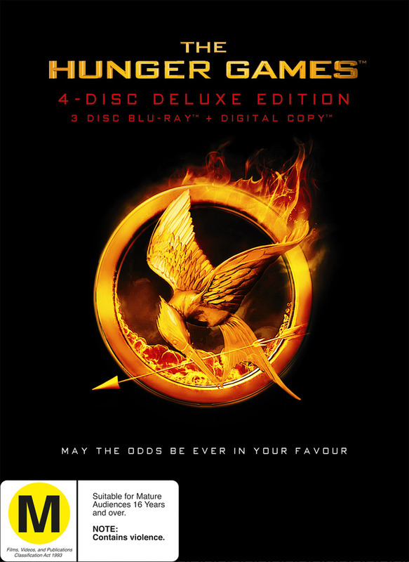 The Hunger Games (Bluray/Digital) (4 Disc Deluxe Edition) Bluray