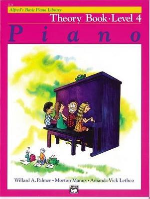 Alfred's Basic Piano Library Theory, Bk 4 by Willard A Palmer image