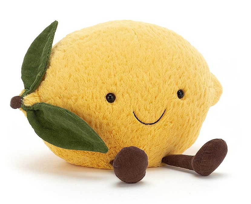 Jellycat: Amuseable Lemon (Medium)