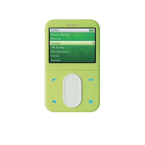CREATIVE LABS Creative Zen Vision M 30GB Green MP3 Player SE Version (Does not include Travel Adapter) image
