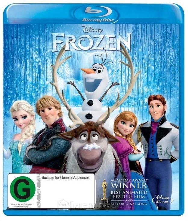 Frozen on Blu-ray