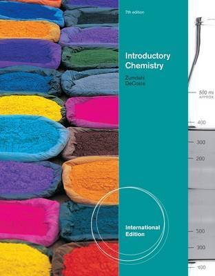 Introduction to Chemistry by Steven S Zumdahl