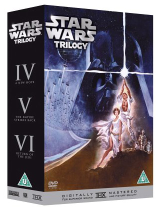 Star Wars Trilogy, Episodes 4-6 (3 Disc Box Set) on DVD image
