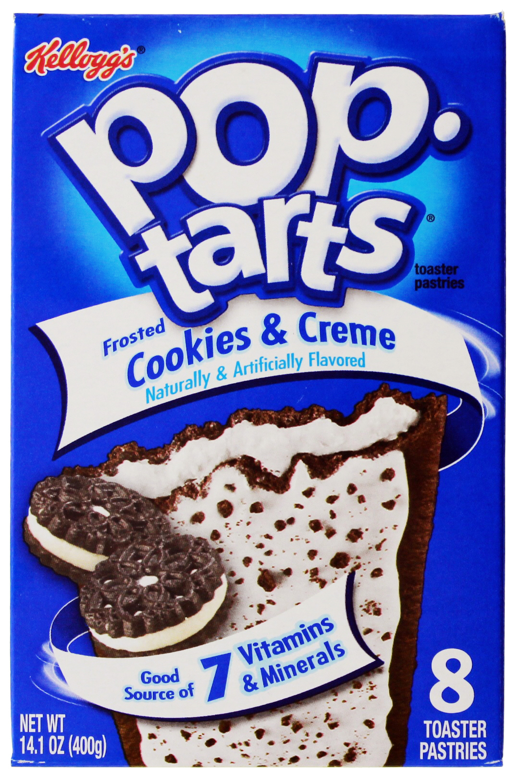 Kellogg's Pop Tarts Frosted Cookies and Creme (8 Pack) image