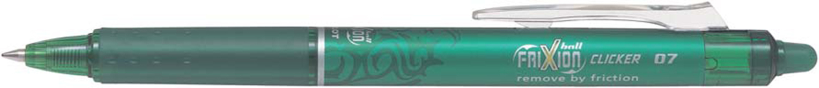 Pilot FriXion Clicker Gel Pen Green image