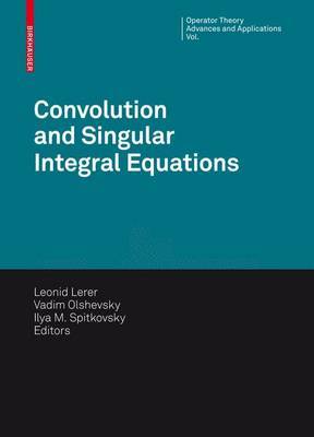 Convolution Equations and Singular Integral Operators image