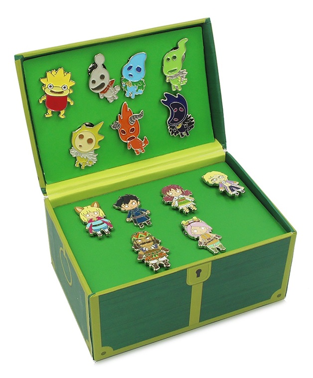 NiNoKuni 2 Pin Badge Set Men's at Mighty Ape NZ