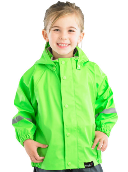 Mum 2 Mum: Rainwear Jacket - Lime (3-4 Years) image
