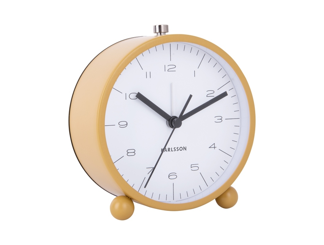 Karlsson Alarm Clock Pellet Feet (Yellow) at Mighty Ape NZ