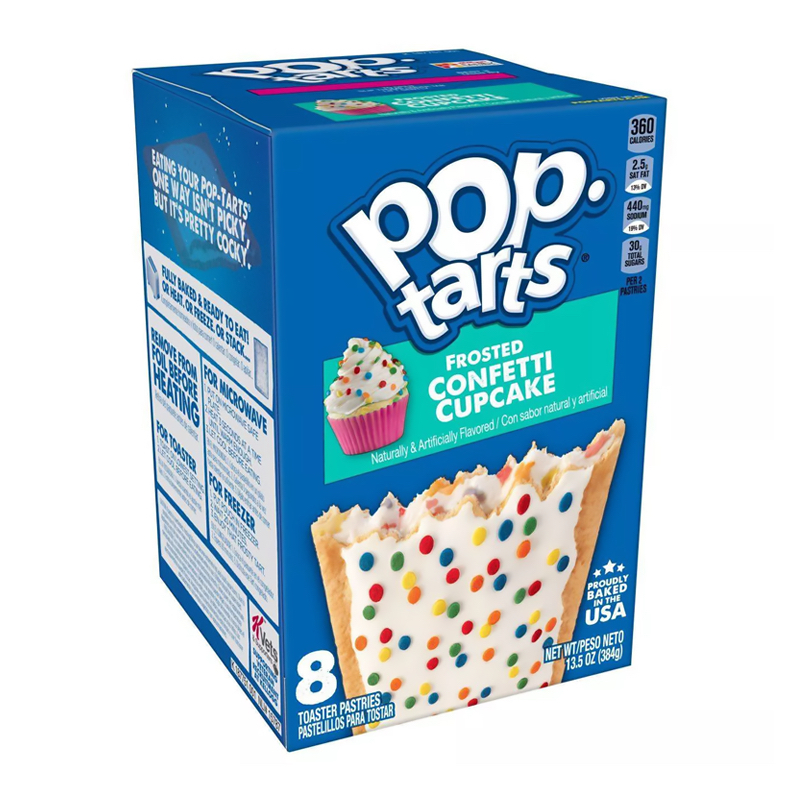 Kellogg's Pop Tarts Frosted Confetti Cupcake image