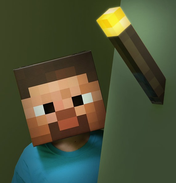 Minecraft Wall Torch at Mighty Ape NZ
