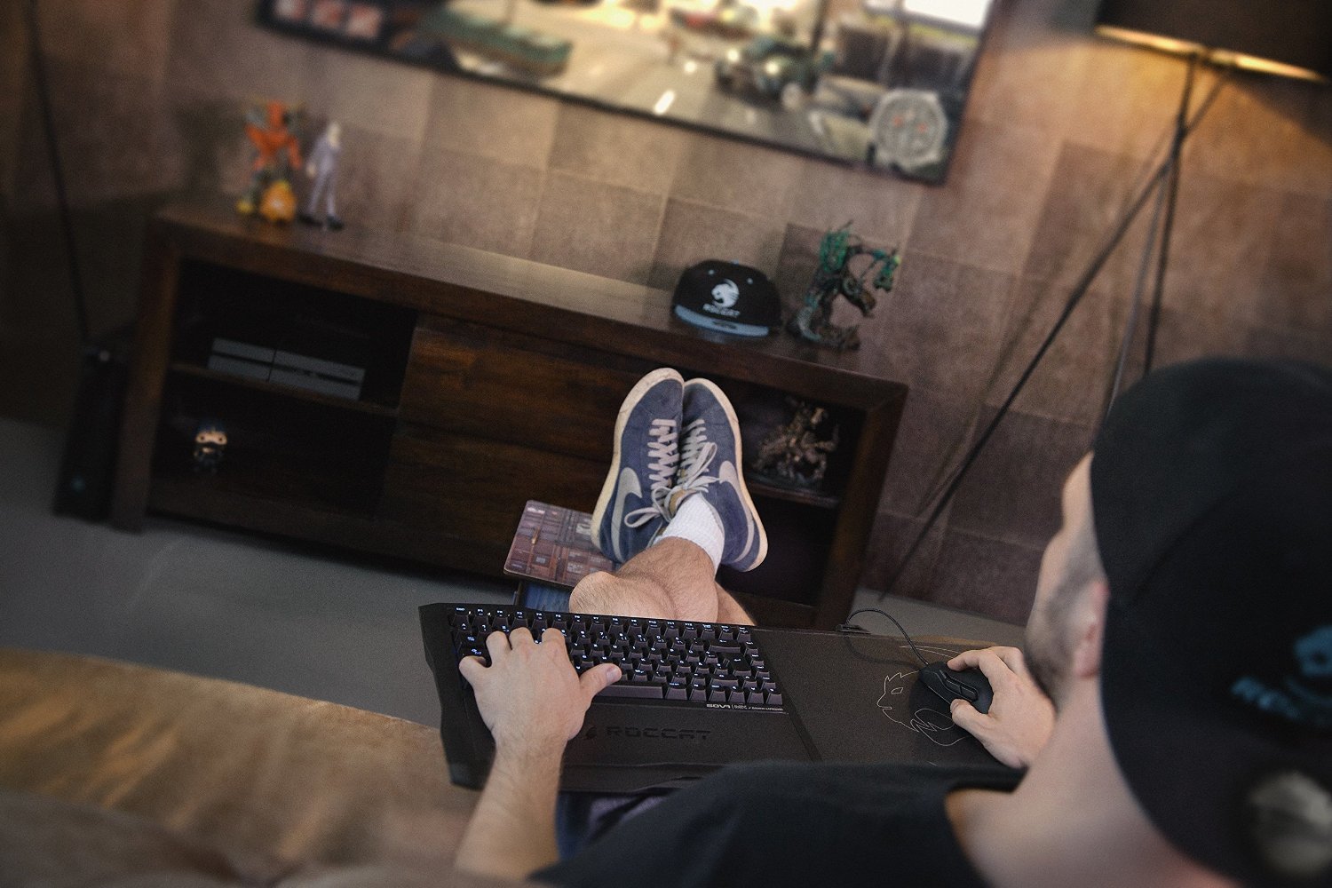ROCCAT Sova Mechanical Gaming Lap Keyboard for image
