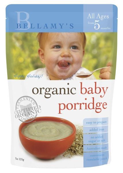 Bellamy's - Organic Baby Porridge (125gm) image
