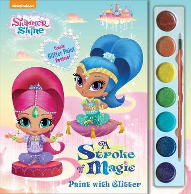 Shimmer and Shine a Stroke of Magic Paint with Glitter