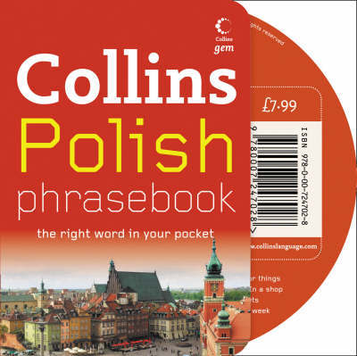 Polish Phrasebook CD Pack by Collins UK image